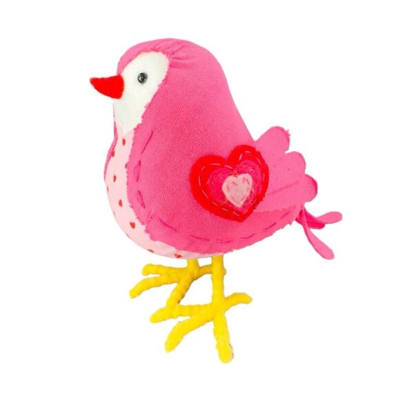 Target Spritz 2017 ROSIE Valentine Day Featherly Friends Bird No Leg Tag - Picture 1 of 14